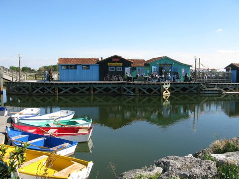 Hafen auf der Insel Oléron